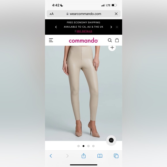 Commando faux leather legging - Picture 3 of 6